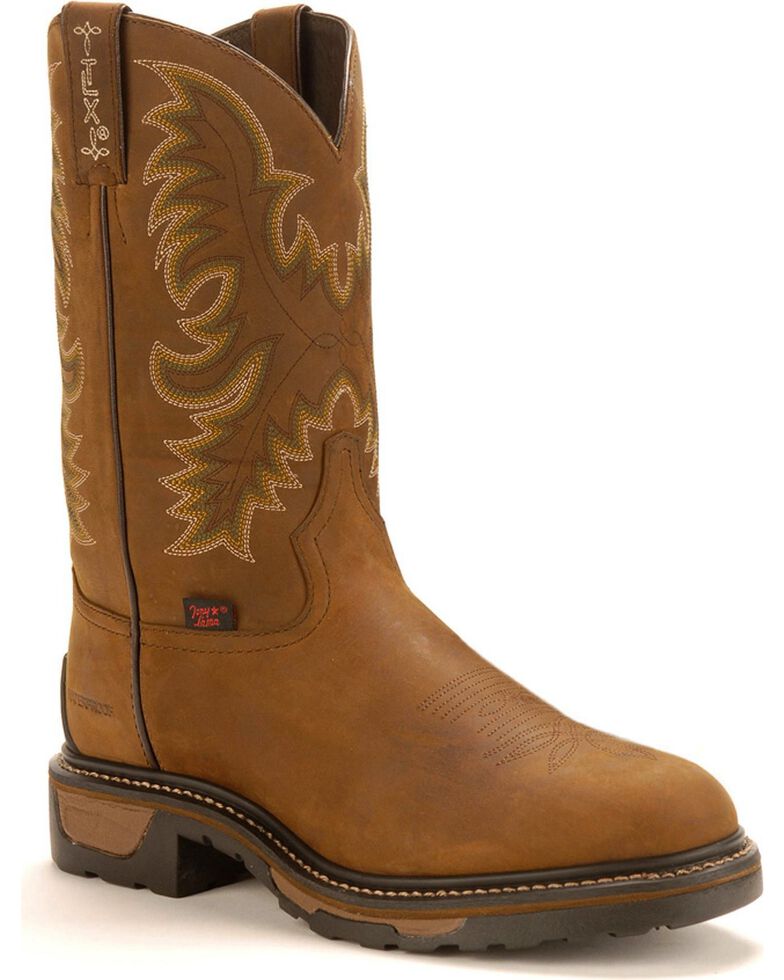 Tony Lama Men's TLX Steel Toe Waterproof Western Work Boots | Boot Barn