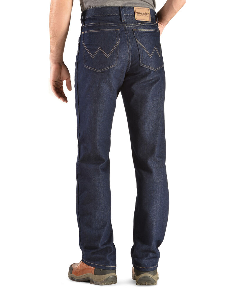 wrangler big men's stretch jeans