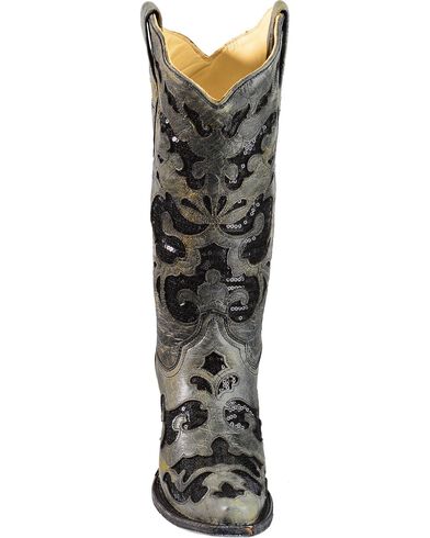 corral women's sequins inlay western boots