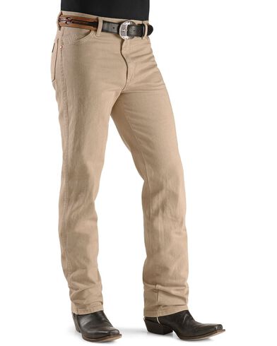 men's cowboy cut wrangler jeans