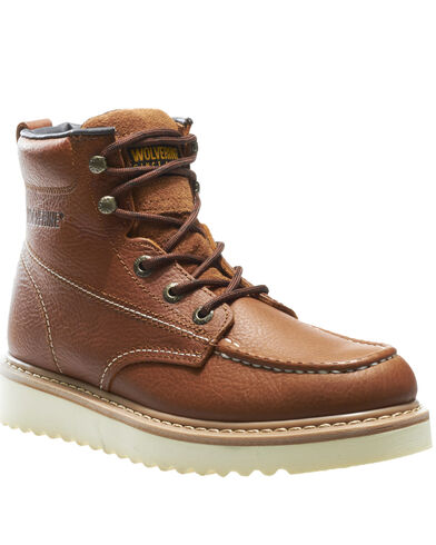Wolverine Men's Moc Toe Work Boots | Boot Barn