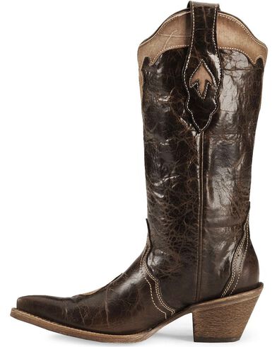 women's tooled cowboy boots