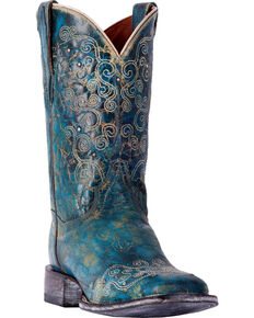 dan post turquoise boots