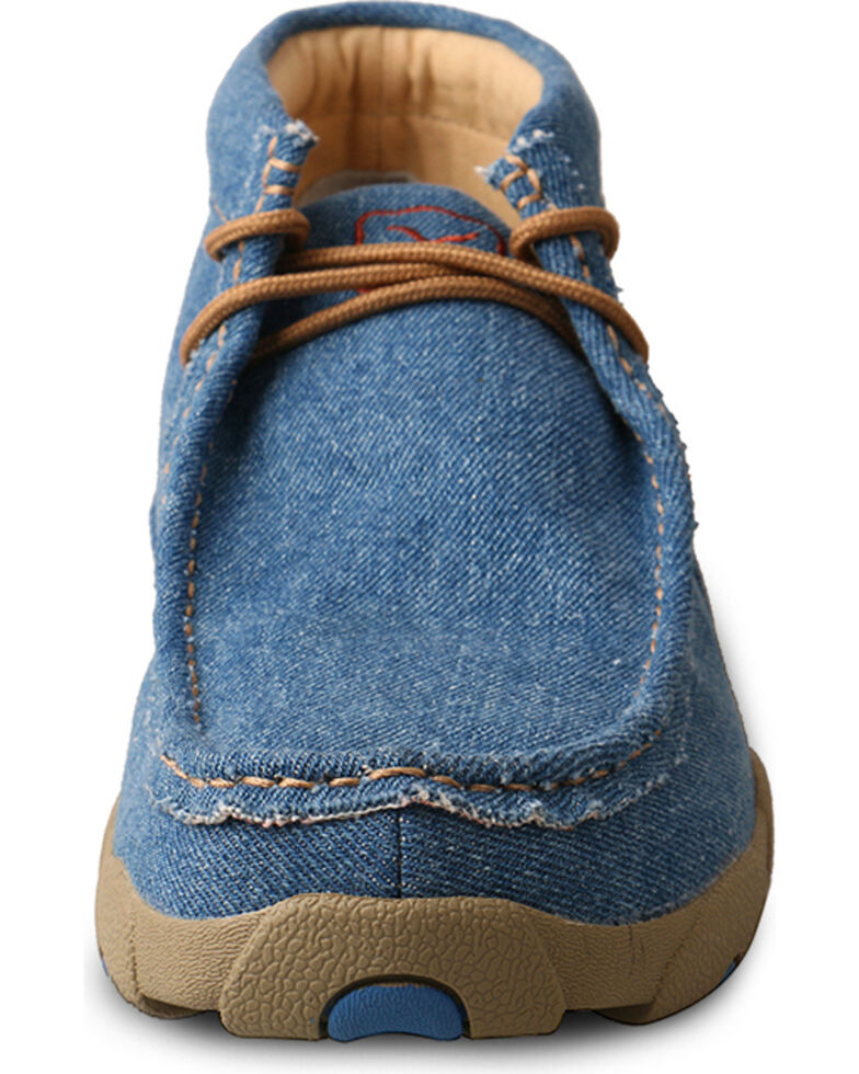 twisted x blue mocs