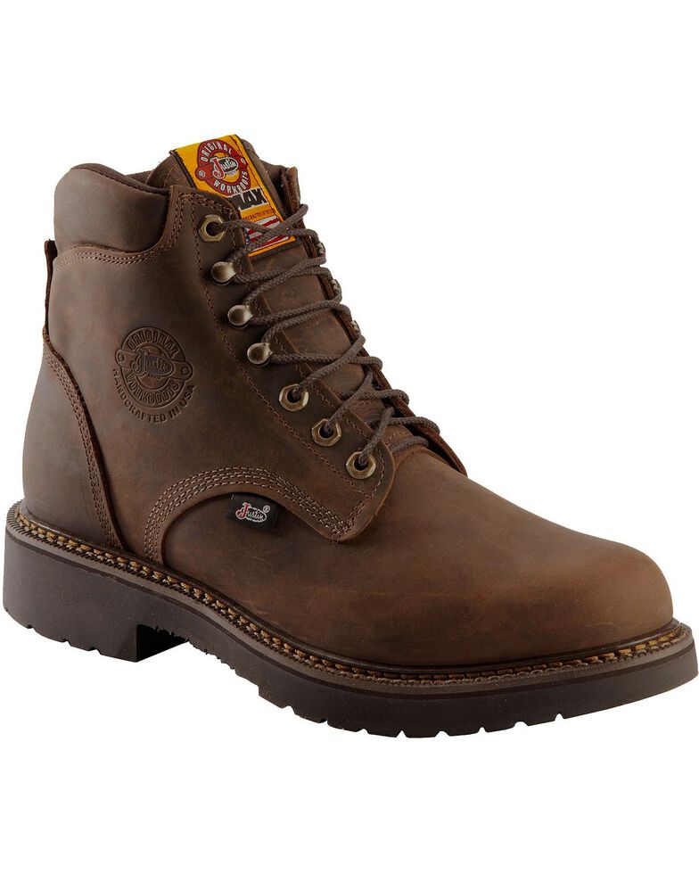 Justin Men's J-Max Rugged Gaucho 6