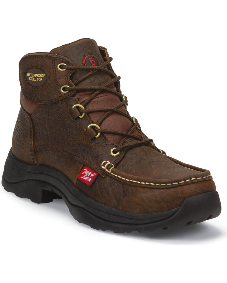 Tony Lama Men's Sierra Badlands 3R Casual Waterproof Steel Toe Work