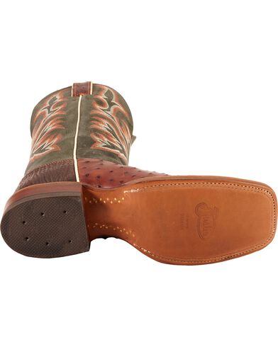 Justin Men's Full Quill Ostrich Boots | Boot Barn