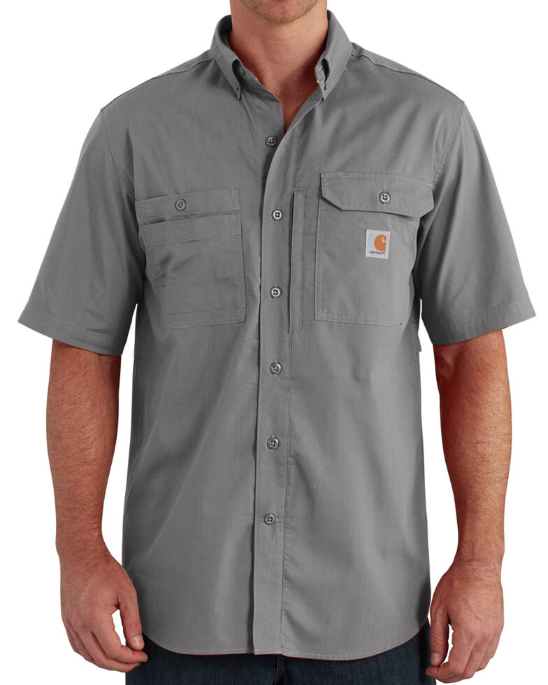 double pocket shirt mens