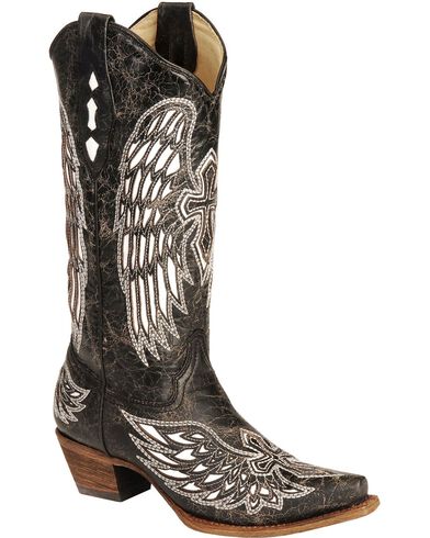 corral women's wing cross boots