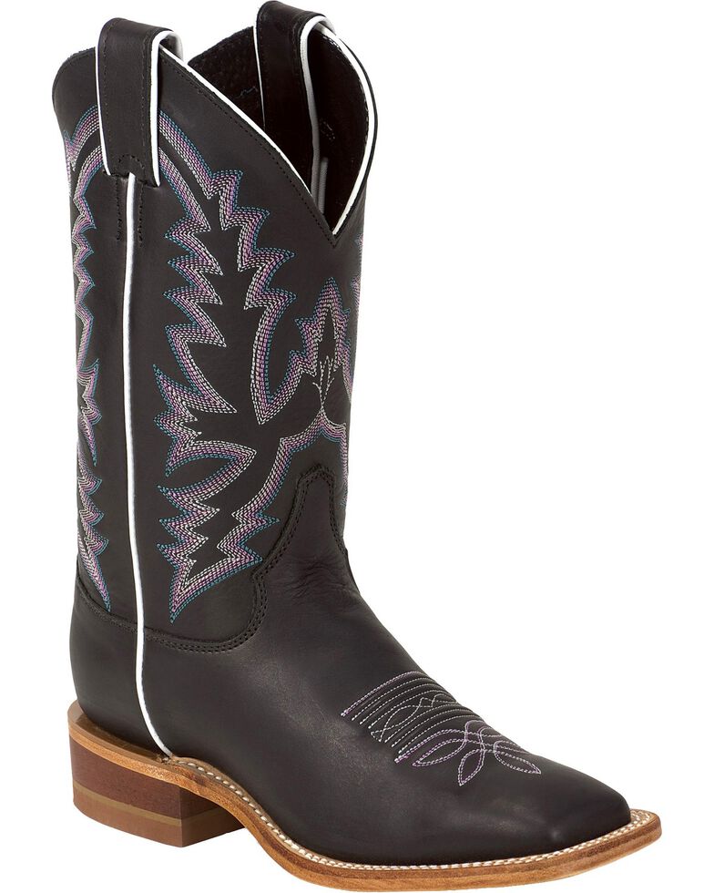justin women's tall riding boots