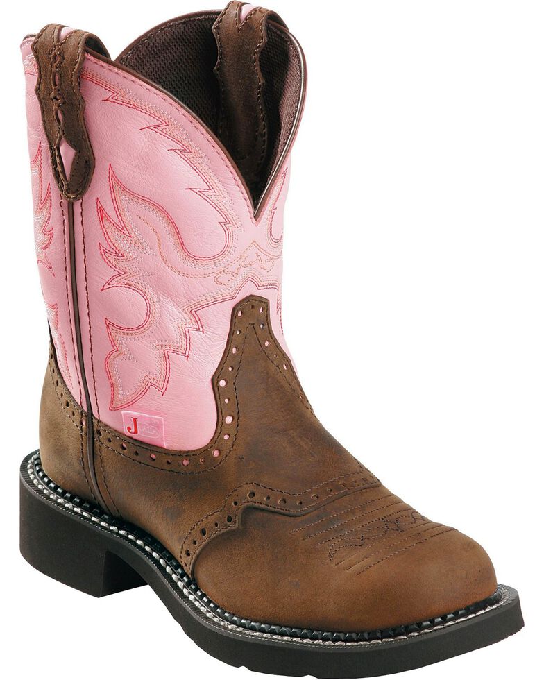 Justin Gypsy Women's 8" Steel Toe Work Boots Boot Barn