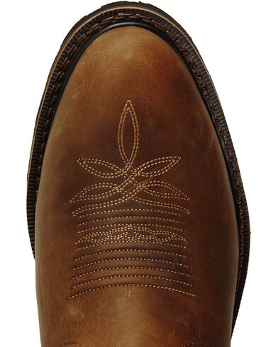 Justin Original Work Men's Hybred Round Toe Western Work Boots | Boot Barn