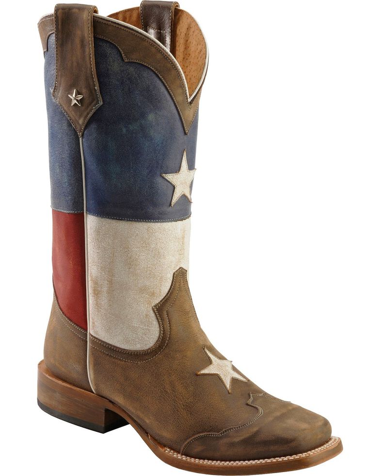 men's square toe western boots