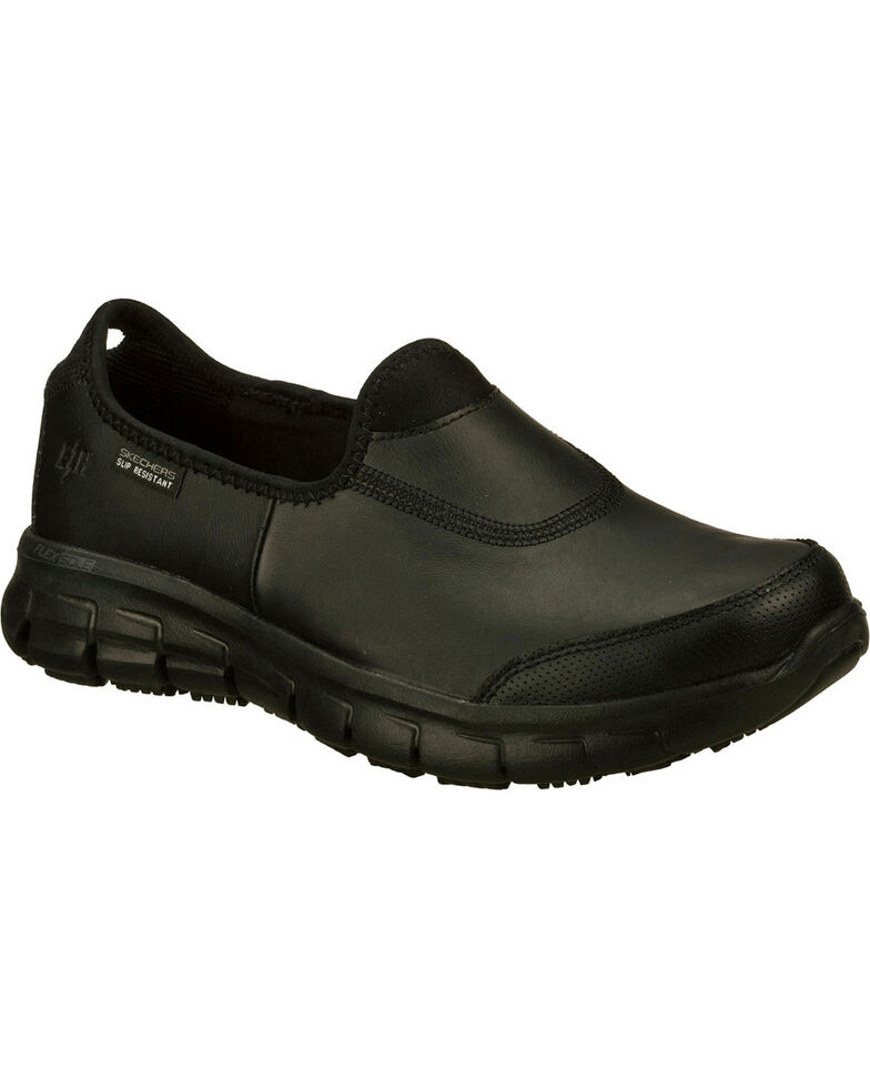 sketcher slip resistant work shoes