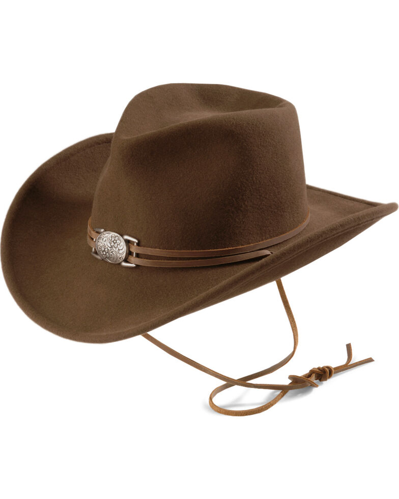 Juniper Brown Wool Felt Cowgirl Hat Boot Barn