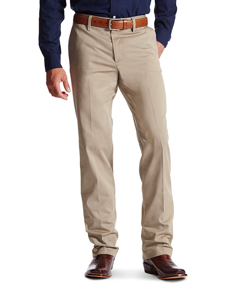 Ariat Men's M2 Performance Khaki Relaxed Fit Pants - Boot Cut | Boot Barn