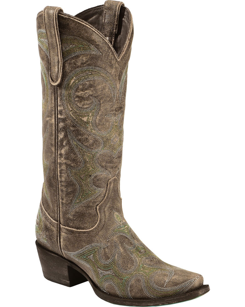 ladies western style boots