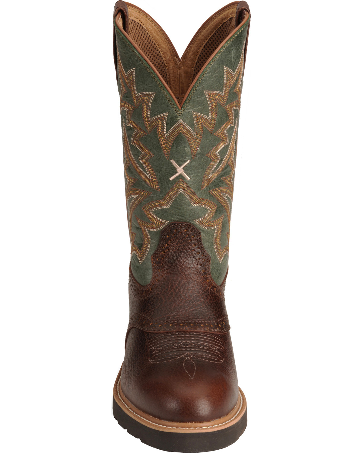 twisted x pull on work boots