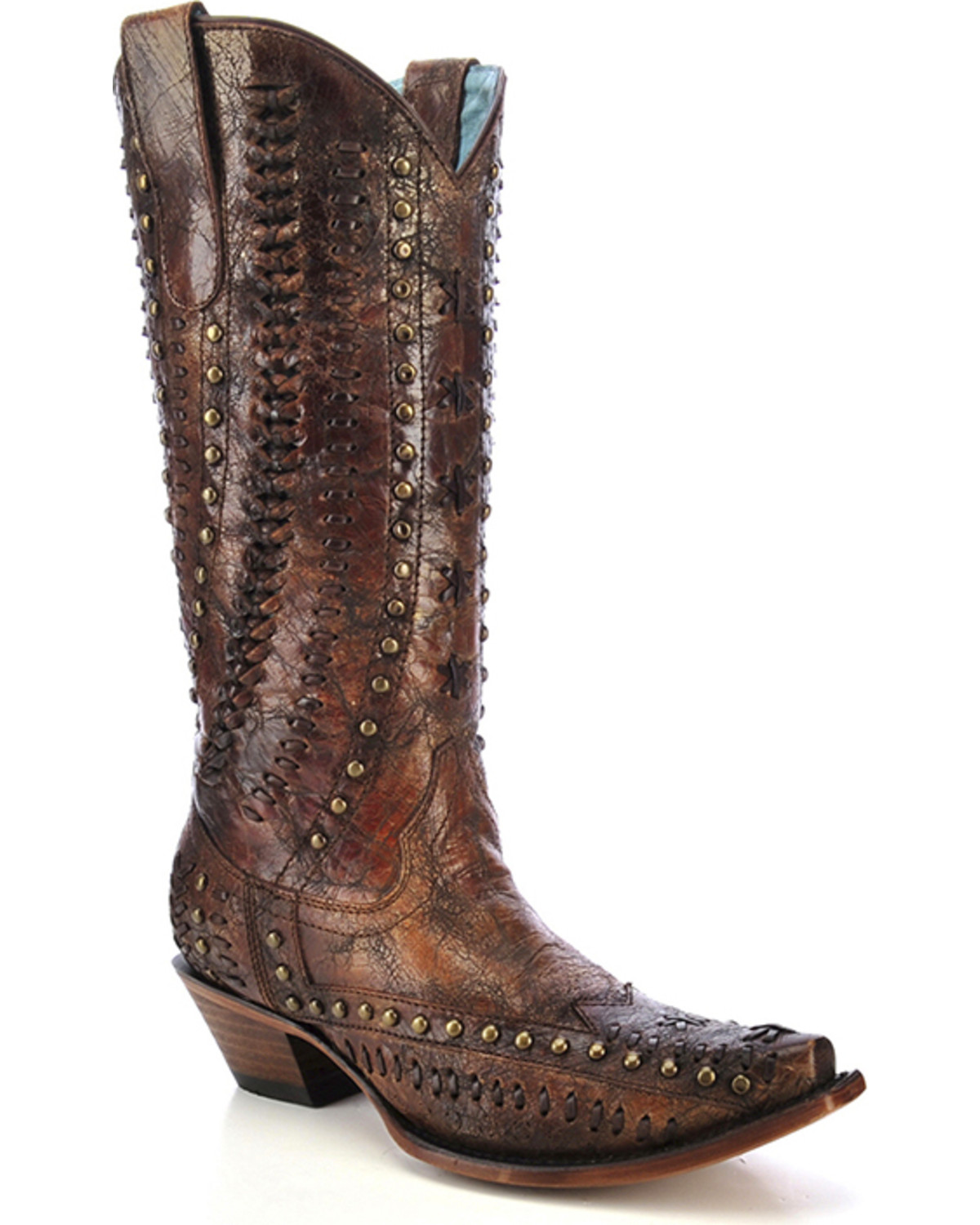 Corral Women&#39;s Leather Stitched Western Boots | Boot Barn