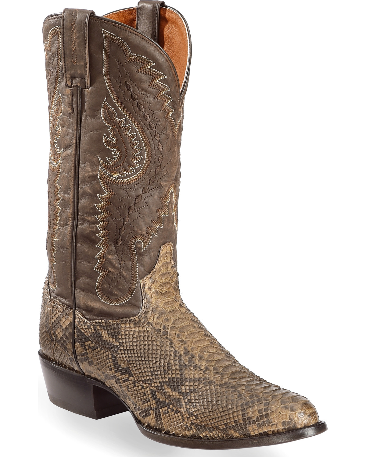 round toe western boot womens
