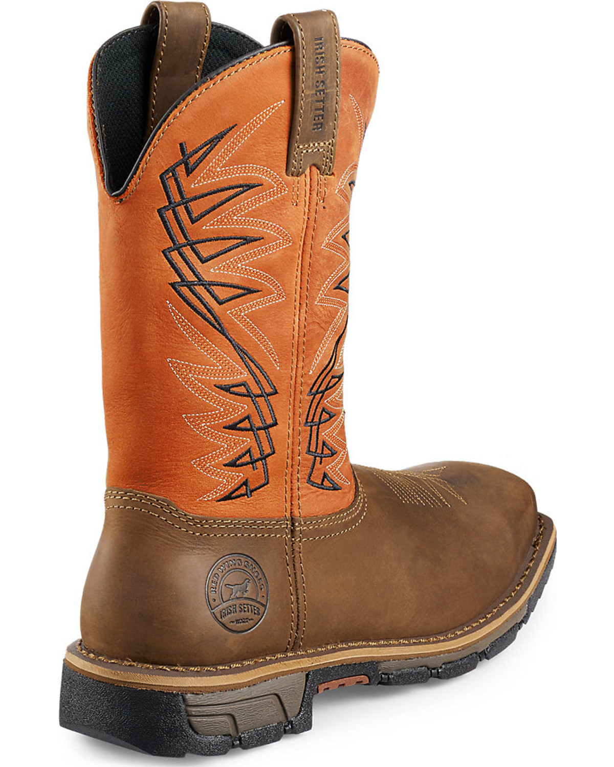 irish setter square toe cowboy boots