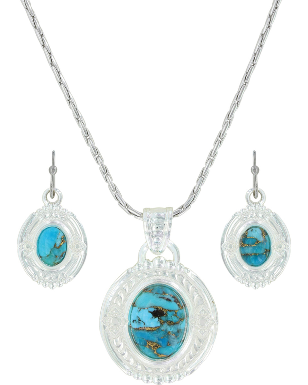 Montana Silversmiths Women's Glacier Pools Jewelry Set Boot Barn