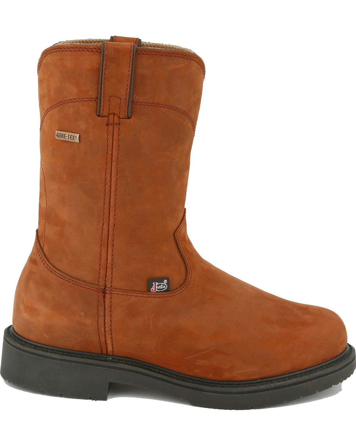 Justin Men's PullOn Waterproof Work Boots Boot Barn