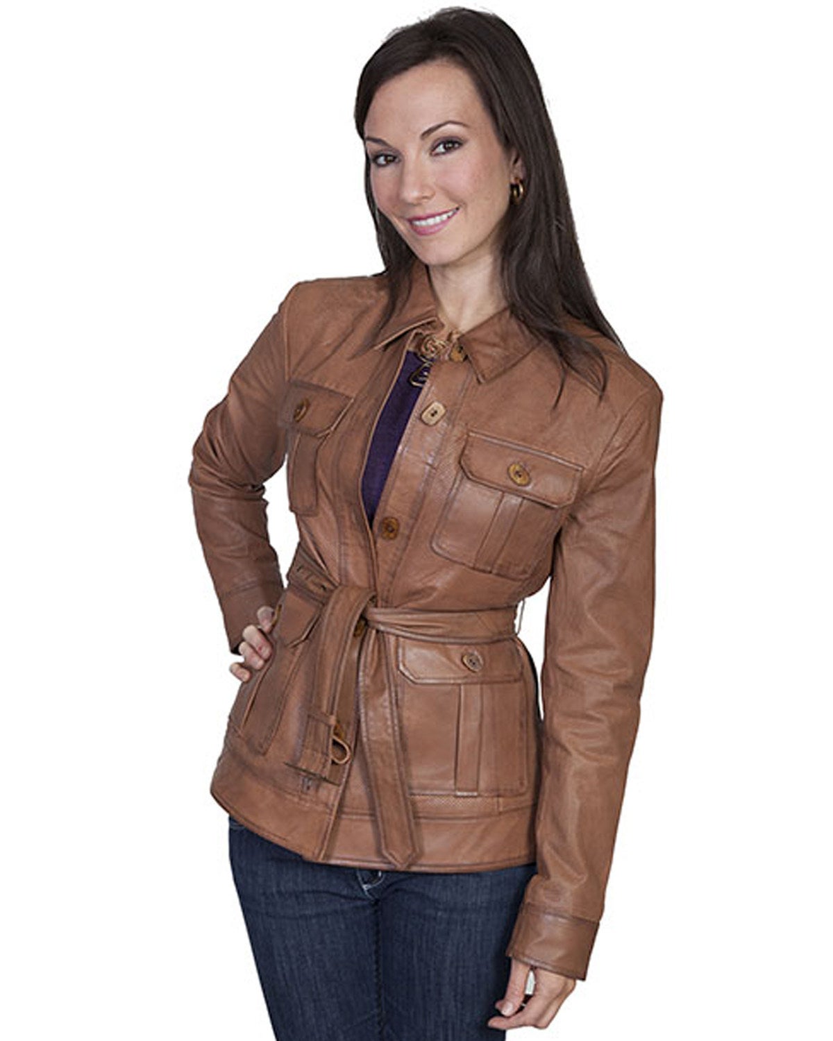 womens belted shirt jacket