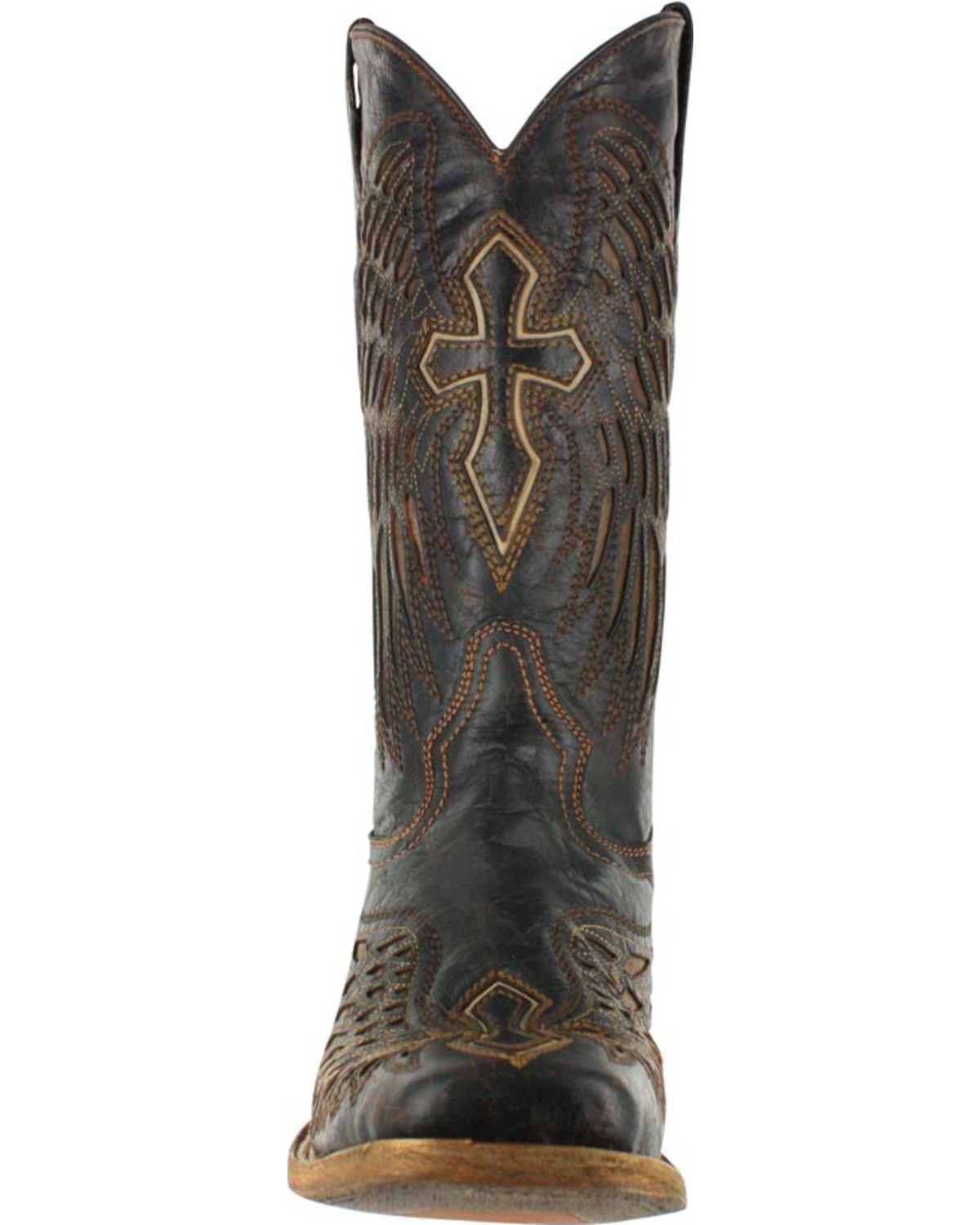 Corral Men's Square Toe Wing and Cross Western Boots | Boot Barn
