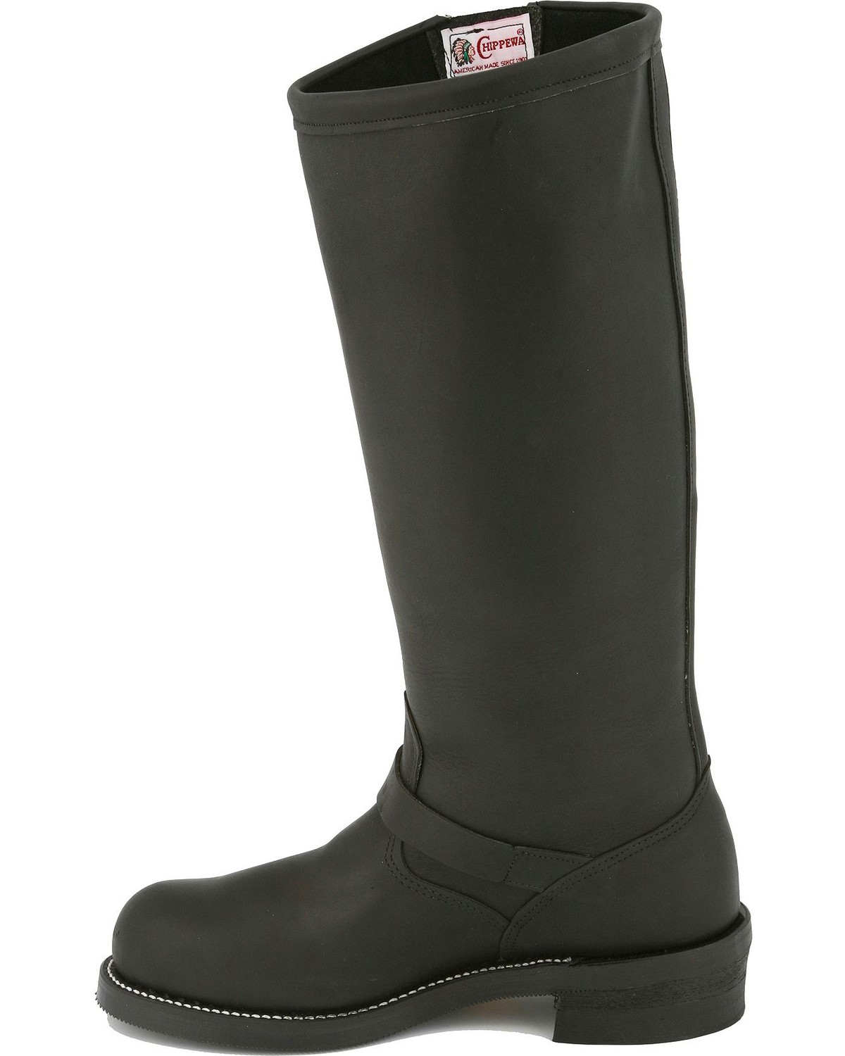 chippewa men's engineer steel toe motorcycle boots