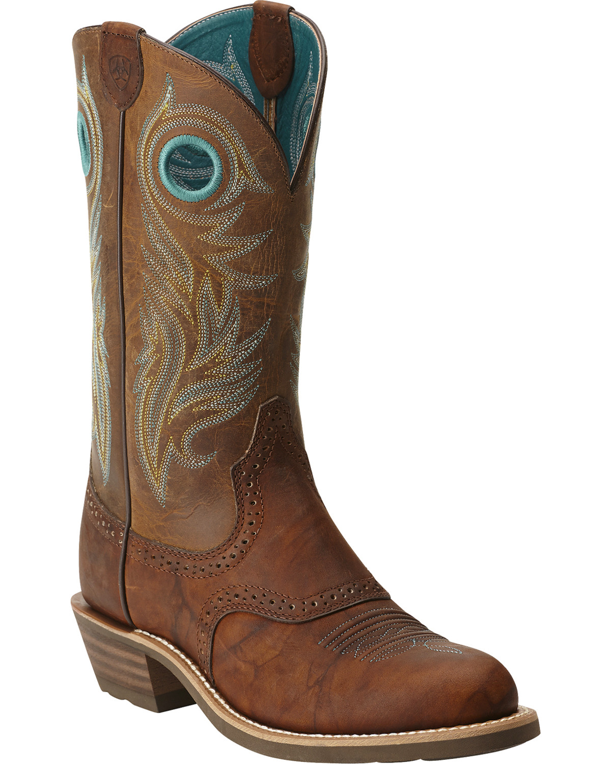 round toe cowgirl boots