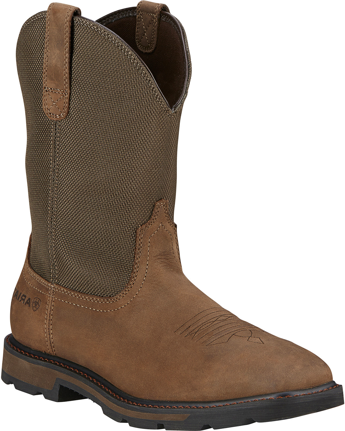 mens western square toe boots