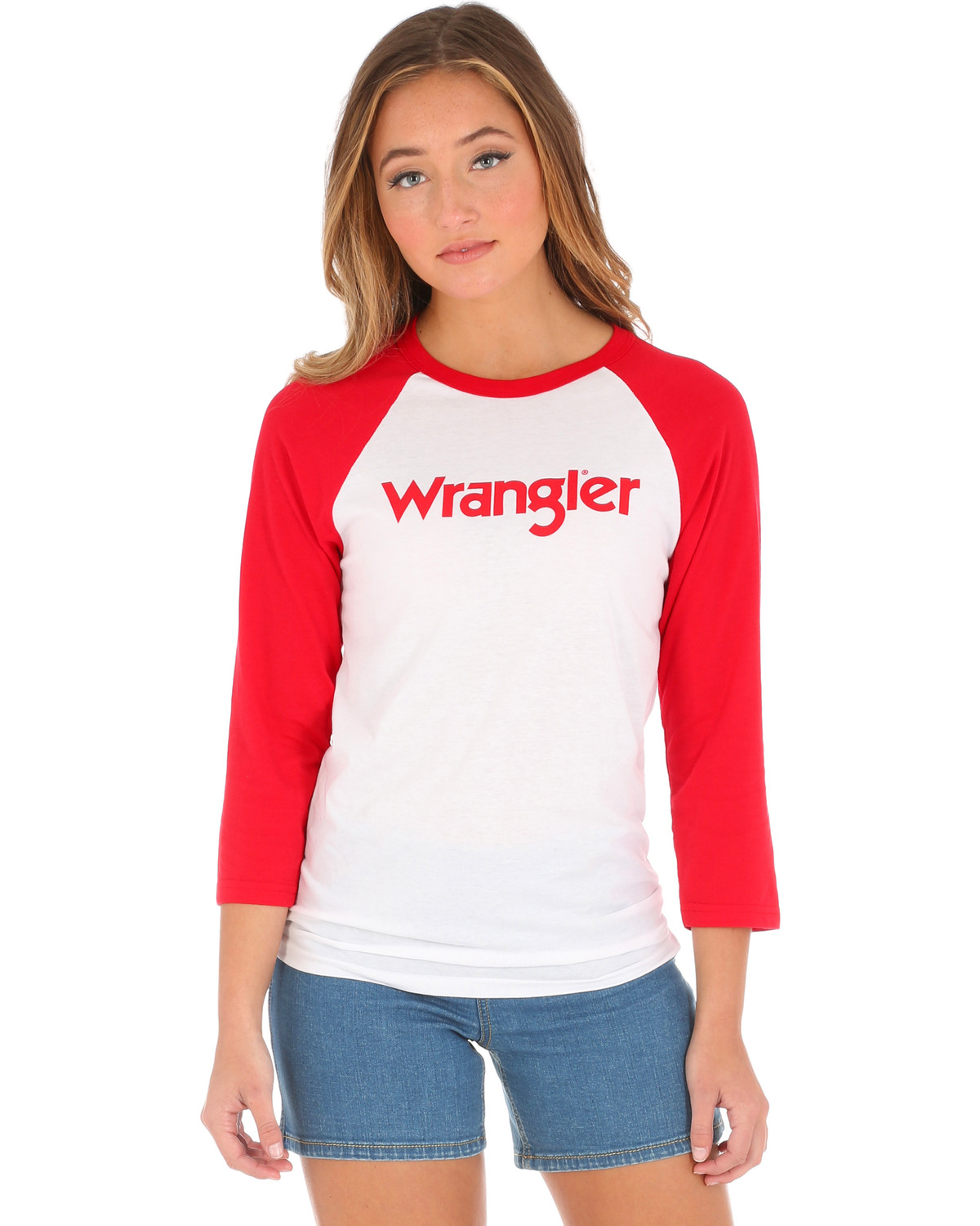 Wrangler Women's Raglan Baseball Tee Boot Barn