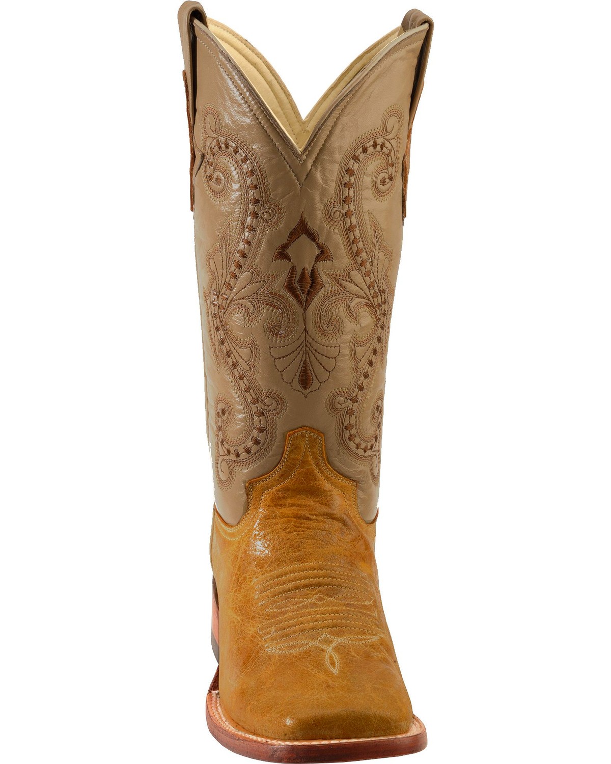 Ferrini Women's Distressed Kangaroo Square Toe Western Boots Boot Barn