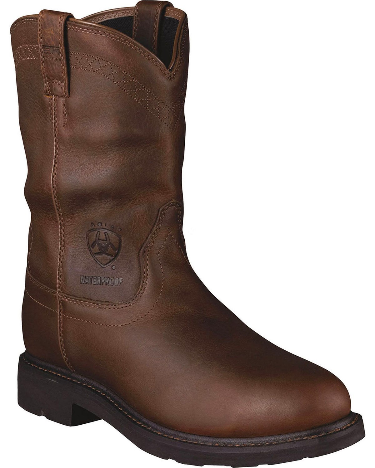 custom steel toe work boots