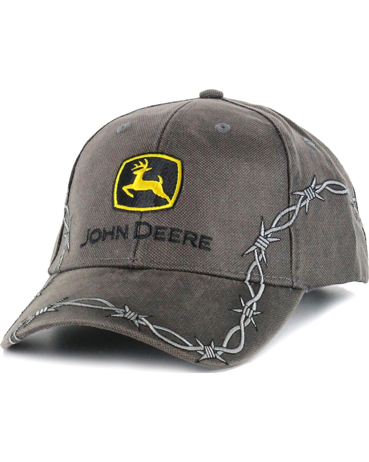 John Deere Men's Barbed Wire Ball Cap Boot Barn