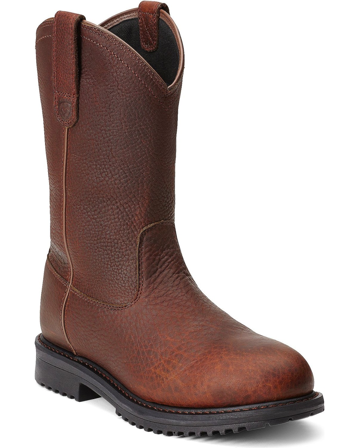 size 15 pull on work boots