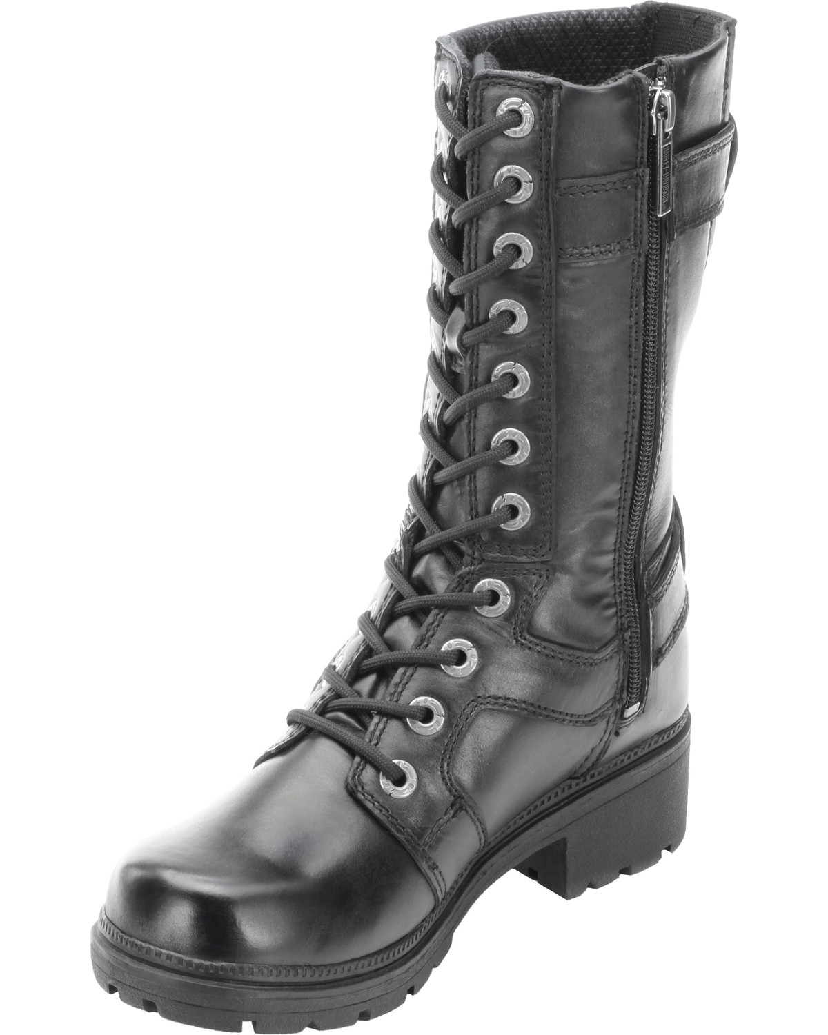 Harley-Davidson Women&#39;s Eda 9&quot; Lace-Up Motorcycle Boots | Boot Barn