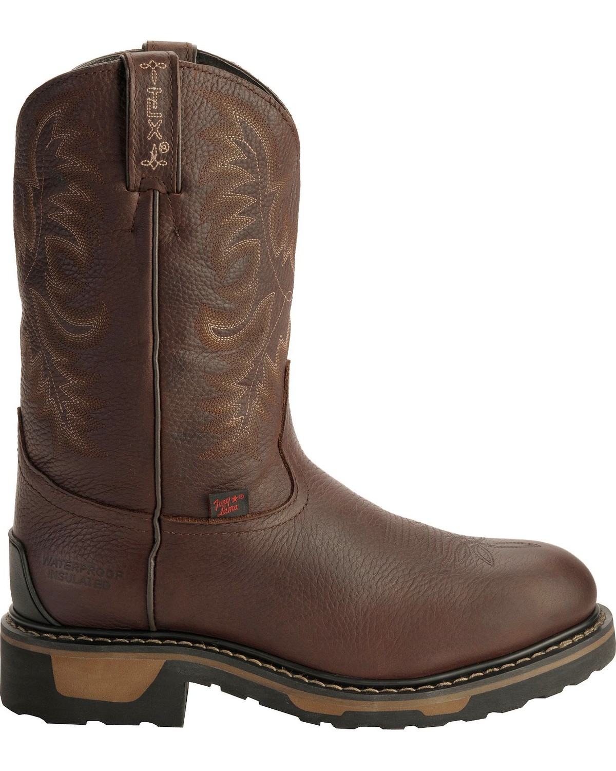 Tony Lama Men's TLX Steel Toe Round Toe Western Work Boots | Boot Barn