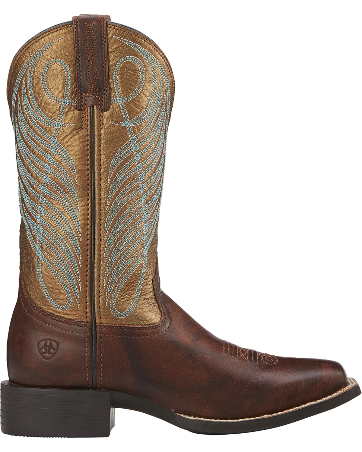 Ariat Women&#39;s Round Up Cowgirl Boots -Square Toe | Boot Barn