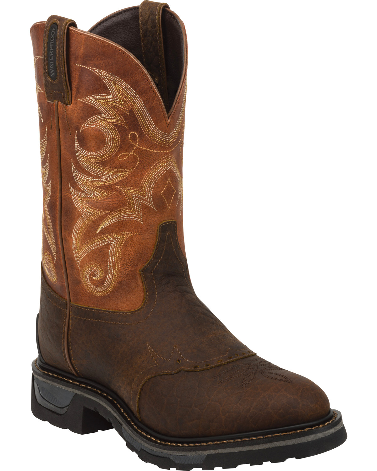 tony lama work boots soft toe