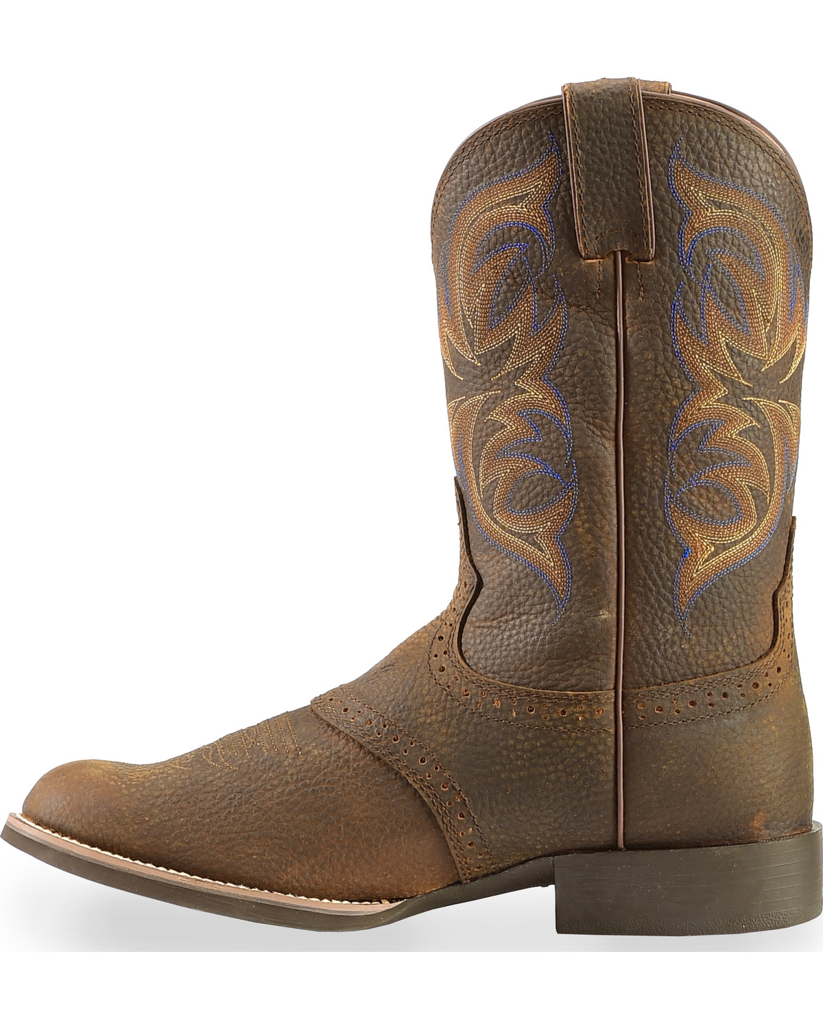 Justin Men's 11" Stampede Cattleman Western Boots Boot Barn