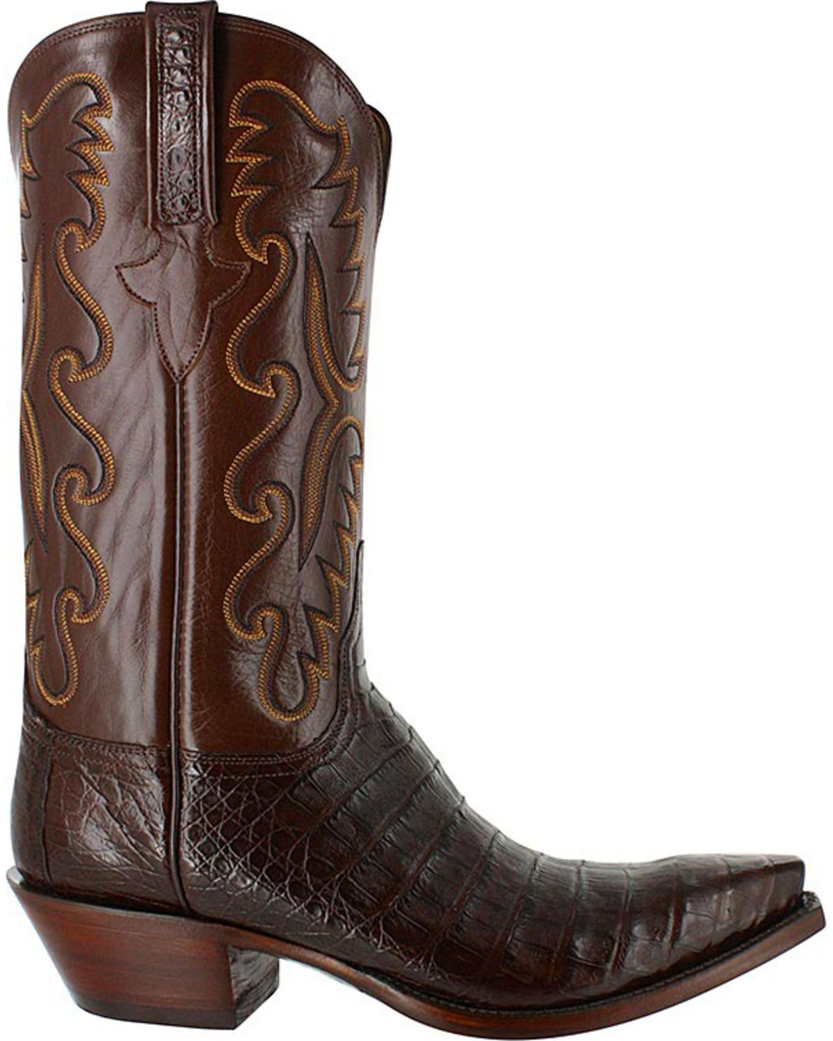 Lucchese Men's Exotic Caiman Western Boots Boot Barn