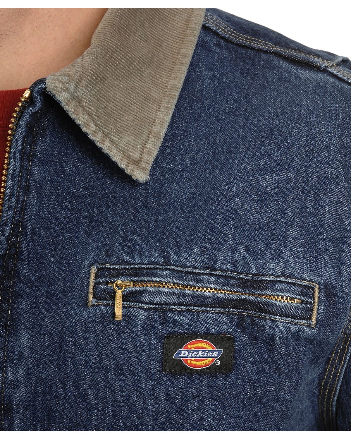Dickies Corduroy Collar Denim Jacket Boot Barn