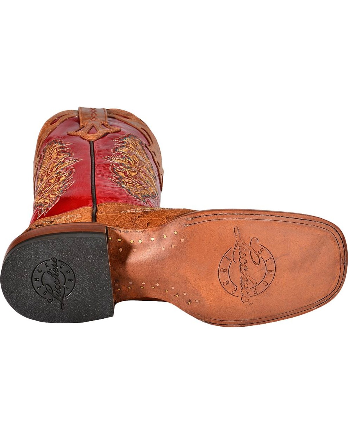 Lucchese Women's Amberlyn Exotic Ostrich Western Boots | Boot Barn