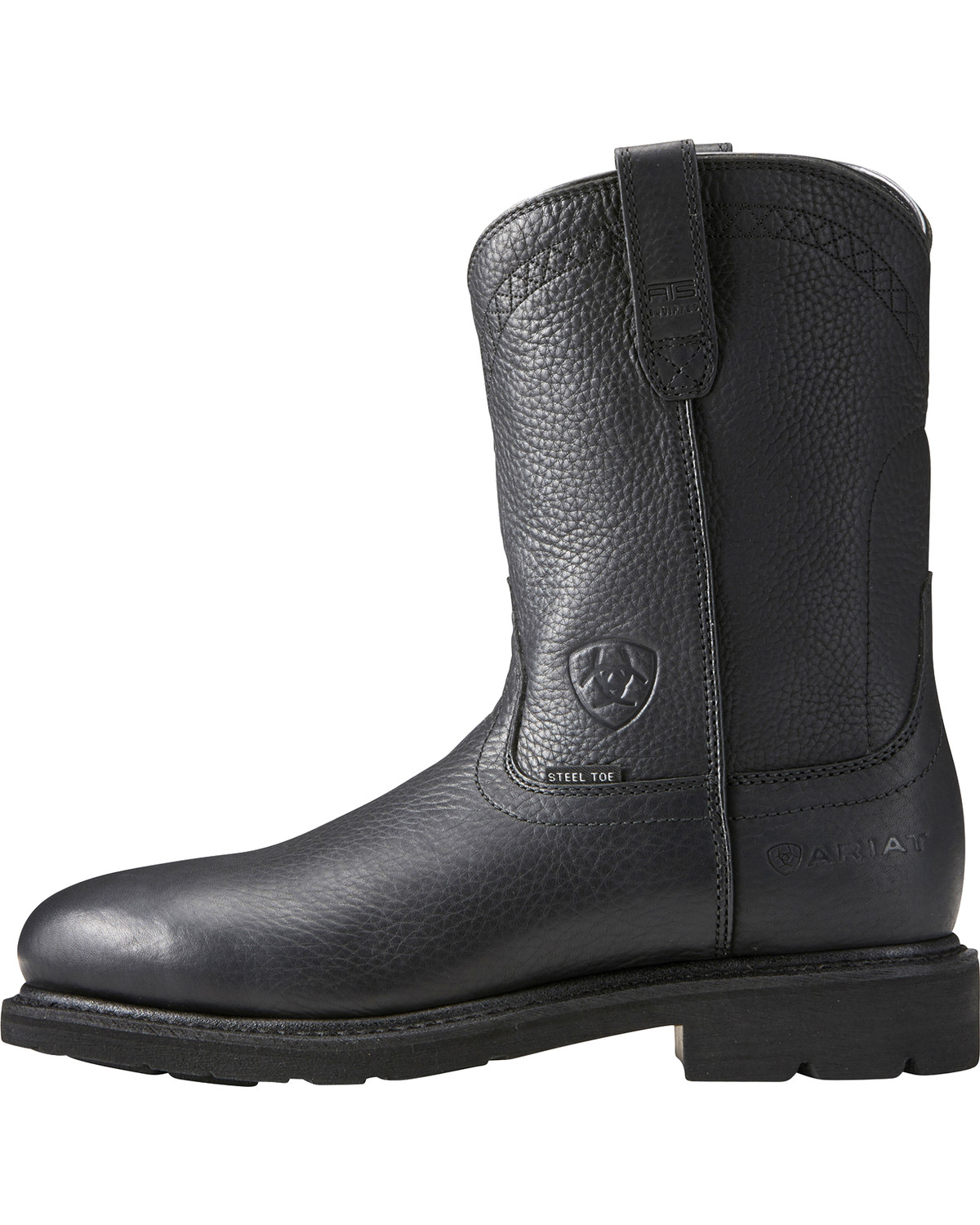 Ariat Sierra Men's Black Work Boots - Steel Toe | Boot Barn