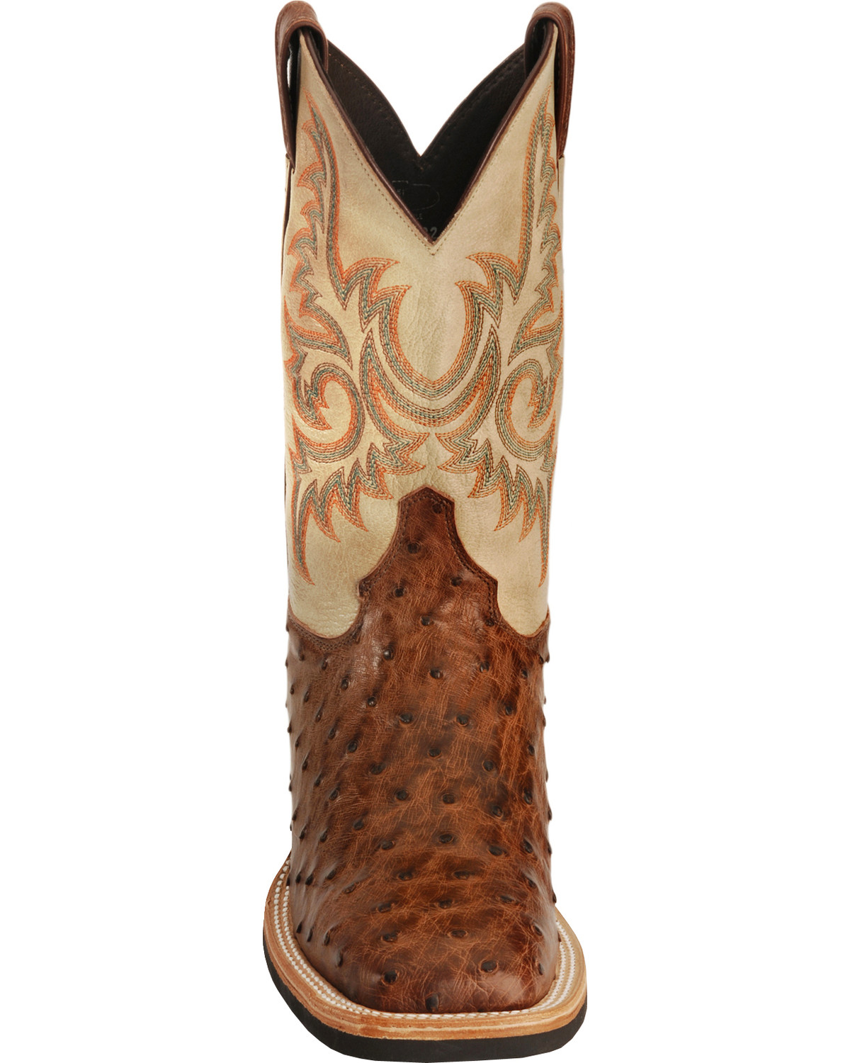 Justin Men's Full Quill Ostrich Western Boots | Boot Barn