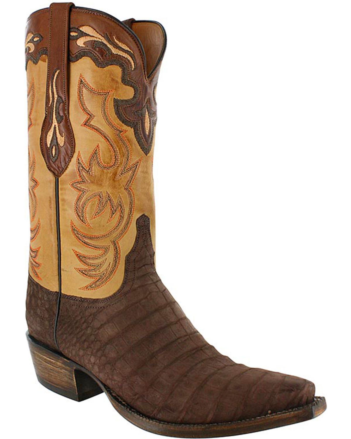 Lucchese Men's Exotic Caiman Western Boots | Boot Barn