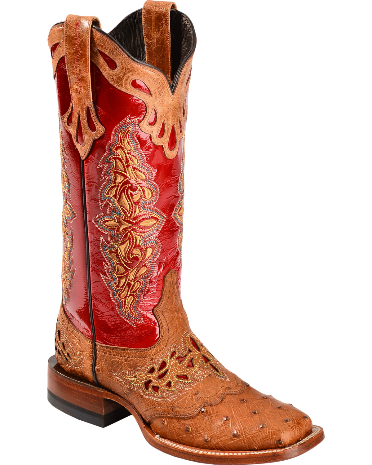 Lucchese Women's Amberlyn Exotic Ostrich Western Boots | Boot Barn