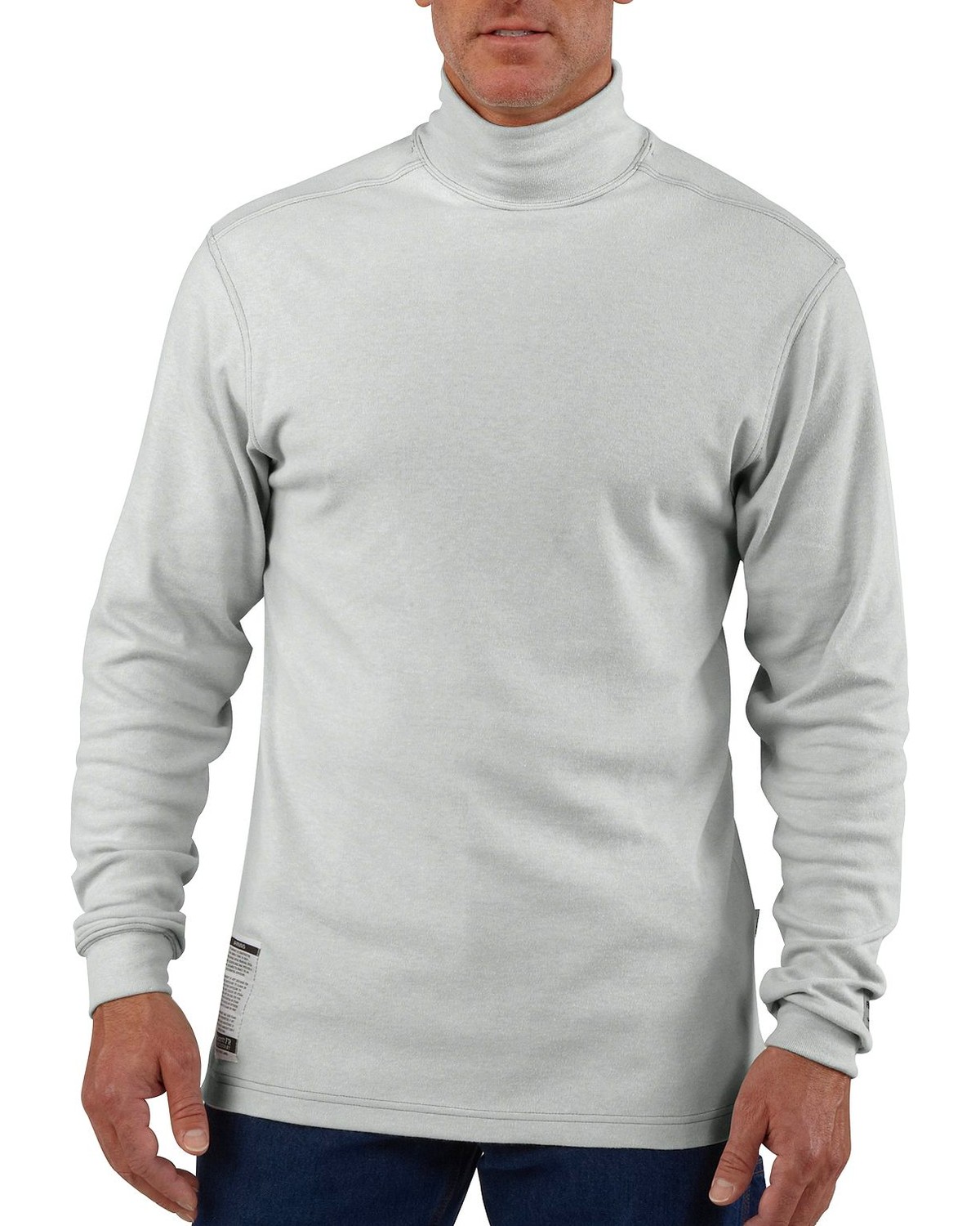 turtleneck and graphic tee